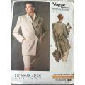 PATTERN VOGUE 1960 (DONNAKARAN)(COMPLETE, CUT ON 16) - JACKET (SIZE 12-14-16)