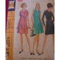 McCALLS 9381 DRESS IN 3 VERSIONS SIZE 14 BUST 36` COMPLETE