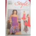 STYLE 2001 EVENING SEPARATES SIZE A 8 - 18 COMPLETE