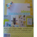 EMBROIDERY IDEAS -84 PAGE SOFT COVER