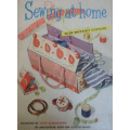 SEWING AT HOME PRODUCED BY UK GOOD HOUSEKEEPING - 16 PAGE SUPPLEMENT
