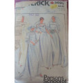BUTTERICK PATTERN 3699 BRIDAL DRESS SIZE 10 COMPLETE - SUPPLIED IN A ZIPLOC BAG