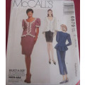 McCALL`S 6879 TOP & SKIRT SIZE C10-12-14 COMPLETE-UNCUT-FACTORY FOLDED