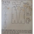 VINTAGE STYLE 2171 MATERNITY DRESS SIZE14 BUST 36` SEE LISTING - SUPPLIED IN A ZIPLOC BAG