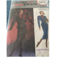 PATTERN BURDA 5876 (COMPLETE) - JACKET and SKIRT (SIZE 10-18)