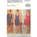 BUTTERICK 5842 LOOSE FITTING LINED DRESS & JACKET SIZE 6-8-10 COMPLETE-PART CUT TO 10 BUTTERICK 5842