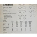 KNITWIT TEDDY AND BRIEFS PATTERN 920 SIZES LADIES 6 - 22 GIRLS 2 - 12 - DIY LINGERIE