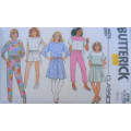 BUTTERICK 3718 GIRLS TOP-SKIRT-SHORTS-PANTS SIZE 12-14 YEARS COMPLETE