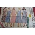 BUTTERICK 3518 MATERNITY PINAFORE & TOP SIZE 6-8-10-12 COMPLETE