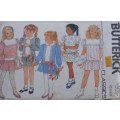 BUTTERICK 3357 GIRLS DRESSES SIZE 5-6-6X YEARS COMPLETE