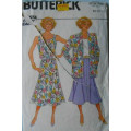 BUTTERICK 3823 JACKET-SKIRT-TOP SIZE 8-10-12 COMPLETE