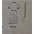 BUTTERICK PATTERN 3885 DRESS WITH COLLAR SIZE B 14 + 16 + 18 COMPLETE