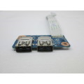 HP Pavilion 15-G USB Port Board LS-A993P