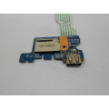 HP 15 15-ac010nu USB Port And Card Reader Board AHL50 NBX0001U000