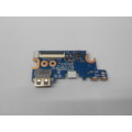HP 250 G6  USB, LED Lights And Memory Card Reader Board LS-E795P