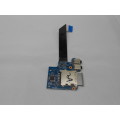 HP ProBook 4540s Audio And Memory Card Reader Board  50.4SJ05.001