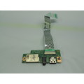Acer Aspire ES1-572 USB , Audio Jack  And Memory Card Reader Board 43503DB0L01