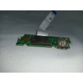 DELL INSPIRON P53G-3543  Laptop USB Card Reader Board w/Cable OR1F2R