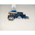 HP 15-bs USB SD Card Reader Board LS-E795P w/Cable CSL50 NBX00026E00