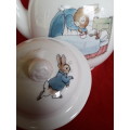 *COLLECTORS ITEM* A beatrix potter Wedgwood Peter Rabbit teapot