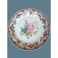 A pair of large beautiful decorative plates