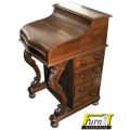 Davenport Writing Bureau with SECRET Compartments - SOLID WOOD - TOP Quality!