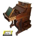 Davenport Writing Bureau with SECRET Compartments - SOLID WOOD - TOP Quality!