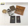 Antique Diamond / Gold Scale - with Weights and MOE Diamond weight Calculator