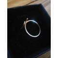 9ct Solid Gold Natural Diamond Ring