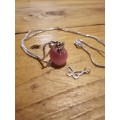 Sterling Silver Necklace and Pendant - COMBO