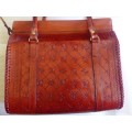 Vintage Handcrafted Leather Handbag