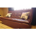 BARGAIN Leather Sleeper Couches!