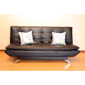 Sleeper Couch BLACK / Sofa Bed (2 FREE Scatter Cushions FREE Polish & FREE Assembly)