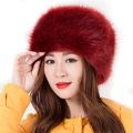 High Quality Fashion Russian Trapper Cossack Faux Fur Ladies Ushanka Winter Hats headewea