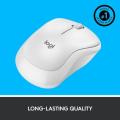 Logitech M220 SILENT Wireless Mouse - White