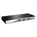 D-Link 24-Port 10/100 Web Smart L2 Managed Switch with PoE