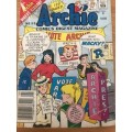 NINE VINTAGE  ARCHIE DIGEST LIBRARY  COMIC BOOKS-ARCHIE, ARCHIE AND JUGHEAD + BETTY AND VERONICA