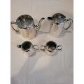 This is the tea and coffee serving set you were served on the patio of that grand hotel in England.