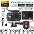 4K WiFi Waterproof Sports Action Camera - Ultra HD - Super Wide Angled Lens - HDMI with REMOTE