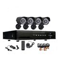 CCTV SURVEILLANCE KITS  - 4CHANNEL - 1200 TVL COLOUR/IR OUTDOOR CAMS (3G & Internet remote viewing)