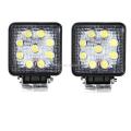 27W LED WORK LIGHTS - SUPER BRIGHT -  BRACKETS INCLUDED