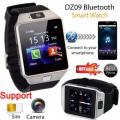 Android Bluetooth Smart Watch Phone, Camera & Sim Card Slot - Black & Silver