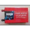 Continuous Output: 3000 W Peak power: 6000 W Input  Power Inverter 12V DC TO 220 V AC