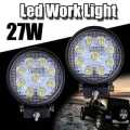 27w CREE LED Automotive Spotlight - Brackets Included