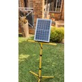60W Solar Outdoor Lights on Tripod with Remote Control