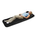 2-in-1 Reversible luxurious silky quilted massage mat with support pillow