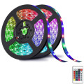 5m RGB Colour Changing  LED Strip Lights With Remote