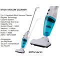 Conti 2-in-1 Stick Vacuum Cleaner - Bagless Technology - Cyclone System - 600W
