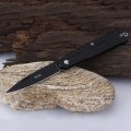 W44 Hunting Knife with Folding Blade - Non-slip Design - For Outdoors / Camping