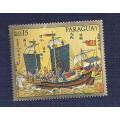 Paraguay.1972.Paintings of Old Warships  UHM  (set of 7)